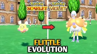 How To Evolve Flittle Into Espathra In Pokemon Scarlet And Violet | Paldea Pokedex