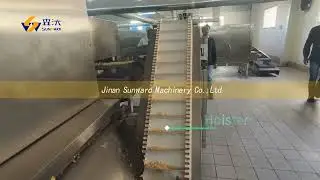Breakfast cereal production line #cornflakes manufacturing #plant puffed snack making #machine