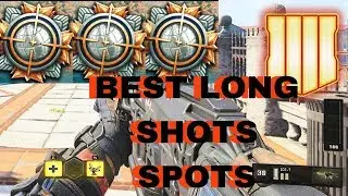 BEST LONG SHOT SPOTS ON EACH MAP (PART 1) (Seaside,Milita,Firing Range,Jungle) BLACK OPS 4 (BO4)
