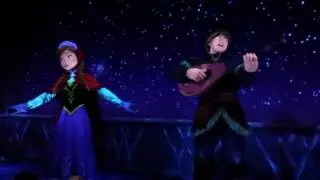 Disney frozen ride with Anna,Elsa, and Olaf