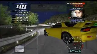 Initial D Arcade stage ver.3 - new game+6 - vs Keisuke (fd3s) Android gameplay