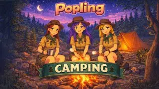 Camping Song 🏕️ Campfire Sing-Along for Kids | Popling