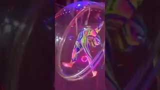 flying in a glass ball!#ball #шар #acrobat #акробатика #tricks #трюки #высота #flight #fly #trick
