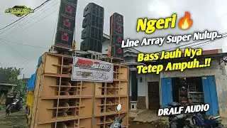 Ngeri Sedap DRALF AUDIO Cek sound 8 Subwoofer Dari Jauh Masih bisa Mbliyut‼️