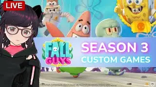🔴 Fall Guys  Season 3 - Live Custom Games with Viewers | Console Wars | Winner Picks Map