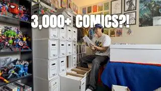 Trying to Organize My 3,000+ Comic Collection | Day in the Life