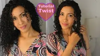 Los Twist para Alargar el cabello rizado natural / Birma Bibi