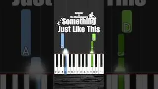 Something Just Like This 🎹 Tutorial #coldplay