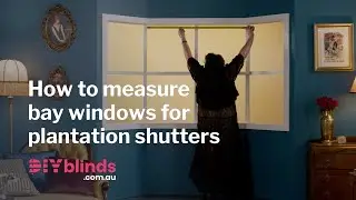 How to Measure Bay Windows for Plantation Shutters