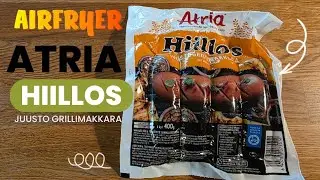 Airfryer Atria hiillos juusto grillimakkara