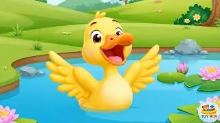 Jungle Animals Rhymes | Fun Animal Songs for Kids 🦁🐘🐒#toybox
