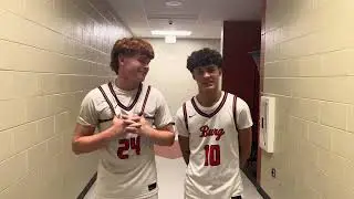 Wheelersburg&rsquo;s Landon McGraw and Braylon Rucker discuss Friday&rsquo;s victory over Valley