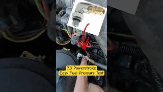 Как проверить давление топлива в двигателе 7.3 Powerstroke &mdash; просто, быстро и легко.
