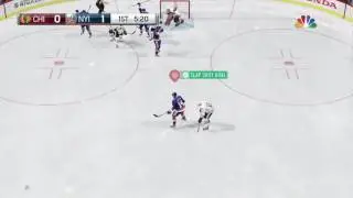 NHL 17 Lucky goal