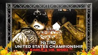 NITRO 11/27/2024 // UNITED STATES CHAMPIONSHIP // Early Z(c) Vs Shaq