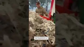 PP Raffia BIG Bag Shredder Crusher Grinder, Alloy Rotary Blades Chopper With Sharpener, Customized