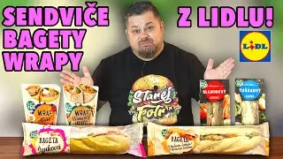 CHEMICKÁ LABORATOŘ nebo jídlo? Velký test balených baget wrapů a sendvičů z Lidlu!
