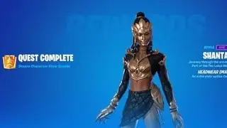 How To COMPLETE ALL SHANTA QUESTS in Fortnite!  (Shanta Challenges)