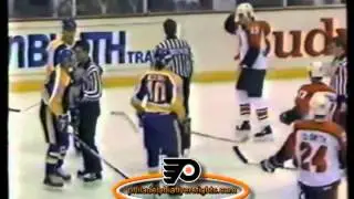 Mar 19, 1987 Dave Tiger Williams vs Scott Mellanby Los Angeles Kings vs Philadelphia Flyers