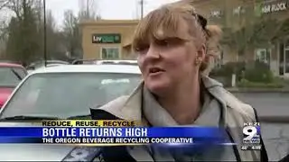 Oregon bottle redemption rate reaches 90 percent