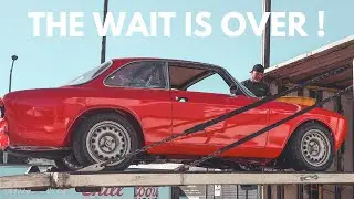 My Alfa GTV racecar is home! Why am I building this car and what&rsquo;s it for?
