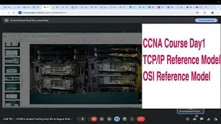 OSI & TCP/IP Reference Model | CCNA & Juniper Training Day 1 session 8-7-2024 | #Tungabadranetworks