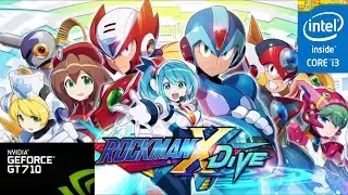 Mega Man X Dive PC GT 710 | 4GB Ram | SSD | Max Settings | +60fps | 900p | Windows 11