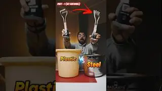Immersion In Plastic Vs Steel Bucket !!