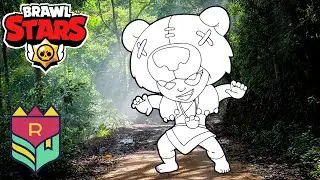 Coloring Brawl Stars - Nita Coloring Book & Pages