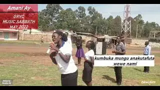 Amani Ay  during the GRVC Music Sabbath #@caren korir