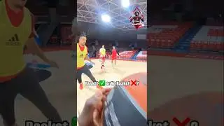 POV: Basket ✅ or No Basket ❌?#BeThePlayer #BodyCamera #FCBB | @euroleague