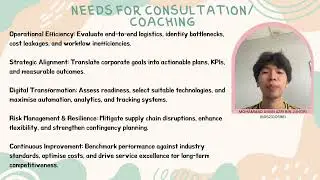 BTMT3163 CONSULTANCY AND COACHING FOR TECHNOPRENERSHIP - GROUP PRESENTATION EVERGREEN LOGISTIC
