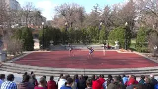 Genevieve Lee, Alex Cerone, and Michele Nielsen - Trio at Buckeye Twirl Showcase (2014)