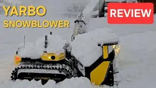 Модель снегоуборщика Yarbo 2024 года - AI ROBOT #snowblower #yarbo #ai