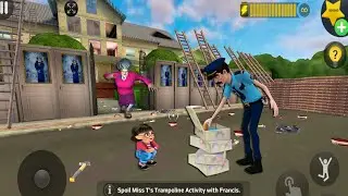Scary Teacher 3D troll Miss T with so many doors and ladders  part 5316#scaryteacher3d