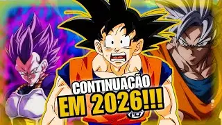ANIME VAI VOLTAR!!! DRAGON BALL SUPER EM 2026??