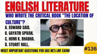 English Literature MCQ for UGC NET | English Literature classes  #ugcnetenglishliterature  #136