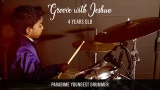 Groove with Jeshua | 4 years Old | Festoso 2022 | Drum Performance | Paradime Academy of Music & Art
