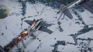 B17 getting hit by flak war thunder