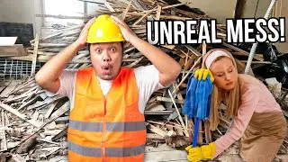 Extreme After Builders Clean - Shocking Construction Mess Transformation!