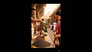 Ancient Indian Market 