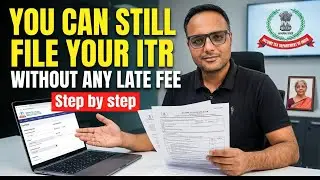 File ITR for FY 24-25 without late fee | ITR U explained step by step