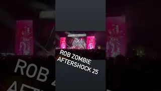 Rob zombie !!! Killing it #concert #metal #livemusic #metalmusic #festival #metalhead