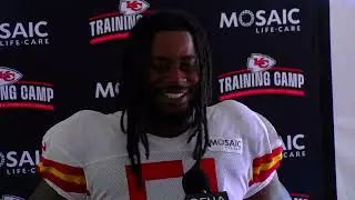 Chiefs defensive lineman Mike Danna talks about the start of training camp