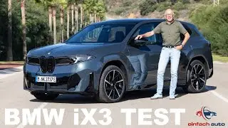 Der neue BMW iX3 50 xDrive im Test - einfach auto Fahrbericht