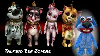 Talking Ben Zombie - Dead Talking Friends 😢 / Talking Tom and Friends / AMONG US