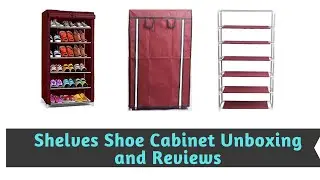 Ebee 6 Shelves Shoe Cabinet Unboxing and Installation
