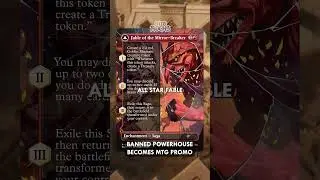 Banned MTG Card Is Now a Promo?! #Shorts