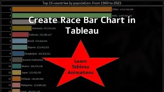 How to Create a Race Bar Chart in Tableau? | Step By Step