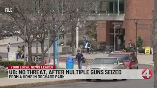 Multiple firearms confiscated after threat made to UB